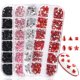 thumbnail image 1 of 4 Cajas Kit de Uñas Uñas Postizas Mezcla Adornos de Diamantes de Uñas Decoración de Lentejuelas Accesorios de Bricolaje Manicura de Uñas para Uñas Ropa Portátil Mujeres Niñas JM, 1 of 4