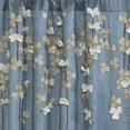 thumbnail image 3 of Generic Purple Orchid Flower Drops Window Single Curtain Panel, 3 of 10