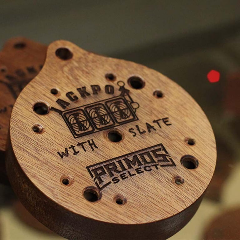 Primos JACKPOT Slate Turkey Call with Exotic Hardwood Pot