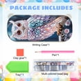 thumbnail image 3 of Diamond Painting Kit Stationery Box, Colorful Owl 5D DIY Sparkling Creative Pencil Case Organizer, for Desktop Decoration and Gift Ideas, 3 of 7