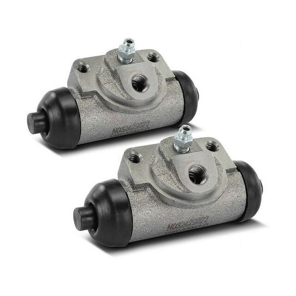 Rear Drum Brake Wheel Cylinder Set 2 - Compatible with 1992 - 2002 Chevrolet S10 - Autopart Premium