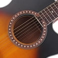 thumbnail image 2 of Snowflake Guitar Rosette Acoustic Guitar Circle Sound Hole Sticker, 2 of 8