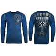 thumbnail image 3 of Xtreme Couture by AFFLICTION Men's T-Shirt HERCULES THERMAL Skull Biker MMA, 3 of 12
