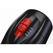 Red by Kiss Handle-Less 2200W Ceramic Tourmaline Hair Dryer, 3 Heat Settings, Pro Blow Dryer with Comb Attachment, Ionic for Frizz-Free Shine, Detangler & Straightening for 4C