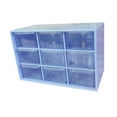 thumbnail image 3 of Mini Cajón Organizador de Beads Organizer Box para organizar una caja de almacenamiento Organizador pequeño con cajones para joyas Oragnizer Home Home Azul, 3 of 8