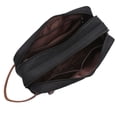 thumbnail image 3 of Bolsa de cosméticos de viaje para hombres y mujeres, bolsa de afeitar impermeable, bolsa de almacenamiento plegable, bolsa de almacenamiento (negro) JAMW Sencillez, 3 of 5