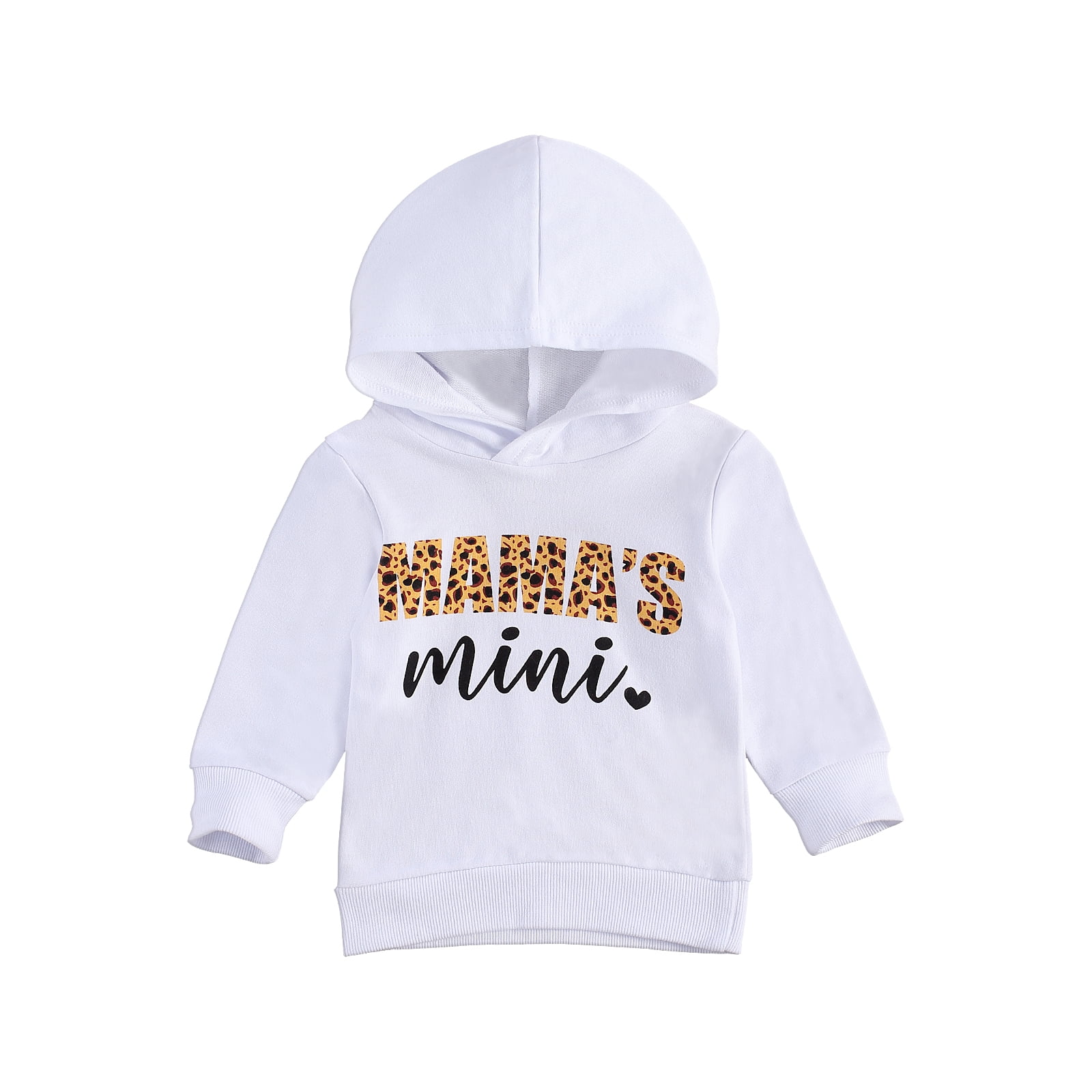 Kid Hooded Top Fall Shirt Round Neck Long Sleeve Casual Elastic Cuff Hem Windproof Warm Letters Unisex Blouse Walmart Com
