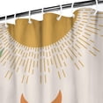 thumbnail image 4 of Waterproof Abstract Art Vintage Shower Curtain 72x84 Inch Boho Style Polyester Unique Shower Curtain for Bathroom Hotel Home Decor with 12 Plastic Hooks, 4 of 5
