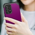 thumbnail image 5 of Decase for Samsung Galaxy A53 5G Case, Heavy Duty PC Silicone Hybrid Rugged Shockproof Case, Full Body Protective Scratch Resistant Cover For Samsung Galaxy A53 5G,Purple, 5 of 6