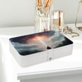 thumbnail image 6 of Independence Day Portable PU Leather Earring Organizer with Removable Compartment and Necklace Holder – Jewelry Stand Included, 6 of 6