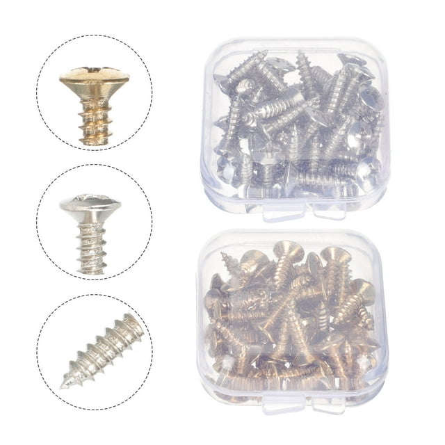 unbranded 100Ud Tornillos De Fijación Para Panel De Bajo Con Compacto Y Resistente