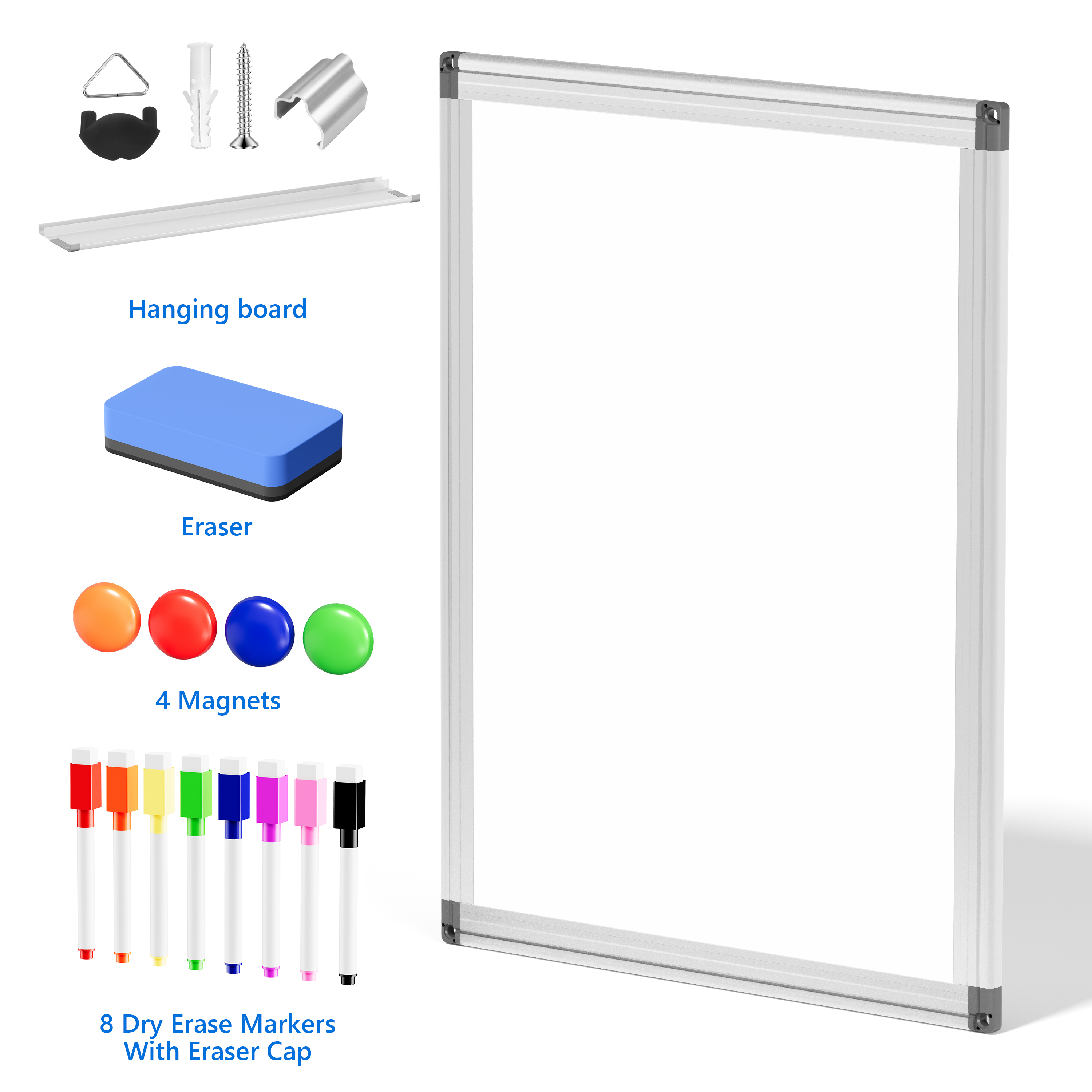 Tooloton 16" x 12" Magnetic Dry Erase Board photo 3