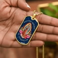 thumbnail image 5 of Nuestra Señora De Guadalupe Luxury Dog Tag Necklace - Graphic Military Dog Tag Necklace (Optional Personalized Engraving), 5 of 5