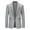 Gray, variant on WXLWZYWL Today Mens Casual Blazer Sport Coat Two Buttons Lightweight Regular Fit Business Sport Coat Classic One Button Stretch Blazer Suit Jacket