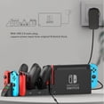 thumbnail image 4 of Base de carga para Nintendo Switch, estación de carga para Nintendo Switch Joy Cons y controladores, 4 of 9