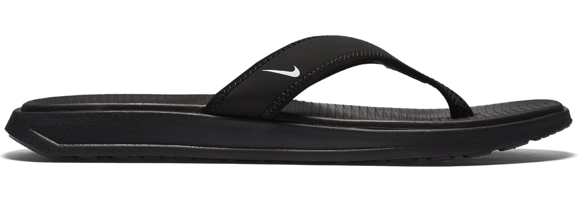 Nike Men's Ultra Celso Thong Sandal 882691 002 (Black/White, 11 D(M) US) 