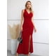 thumbnail image 2 of Vestido largo de mujer, vestido de fiesta, vestido cruzado, vestido de verano, vestido de noche elegante, 2 of 7