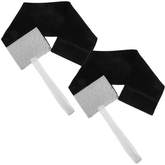 MesaSe 2 Pcs Arm Band Basketball Captain Player Football Child Black