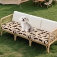 thumbnail image 7 of Xoenoiee Dachshund Paw Pattern Stretch Couch Cushion Cover Plush Cushion Slipcover for Chair Loveseat Sofa Cushion Furniture Protector Seat Cushion Sofa Cover, 7 of 7