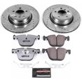 thumbnail image 3 of PowerStop Rear Z26 Street Warrior Carbon-Fiber Ceramic Brake Pad and Drilled and Slotted Rotor Kit Fits: BMW Select Models K5283-26, 3 of 9