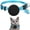 Blue (No APP), variant on Naturace Pet Collar with Locator Tracker, Cat Collar Tracker,Dog Location Tracker with Quick Release Buckle, App Compatible Smart Tracker for Dogs Cats
