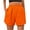 Orange, variant on Annhoo Womens Sweat Shorts Casual Summer Beach Shorts Comfy Elastic Waist Loose Athletic Sports Shorts Fashion