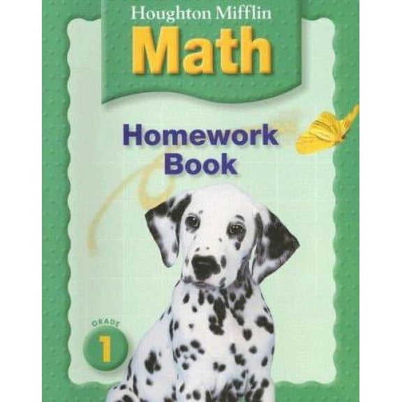 Houghton Mifflin Math Homework Book : Grade 1