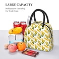 thumbnail image 5 of Salouo Corn On The Cob for Insulated Lunch Bag for Women/Men - Leakproof Cooler Tote Bag Organizer - Reusable Lunch Box for Office Picnic Hiking Beach-One Size, 5 of 6