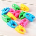 thumbnail image 1 of LOLIPPYY 24Pcs Binding Clips for Sewing Aid Neat Storage with Tangle Prevention Random Color, 1 of 6