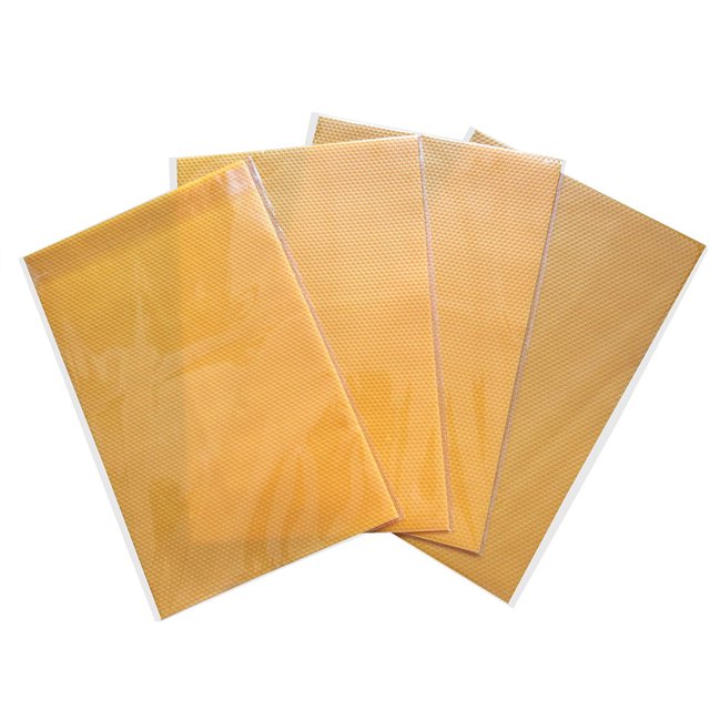 Injueey 4 Uds. De revestimientos para nevera, alfombrillas antideslizantes lavables antiincrustantes, protectores multifunción impermeables, Mostrada Naranja