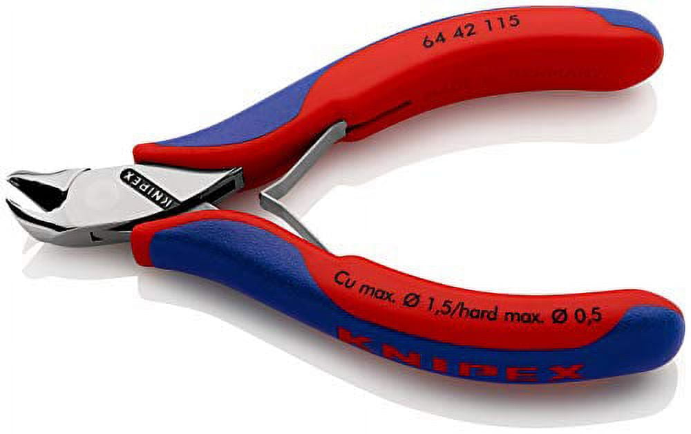 Knipex Diagonal Cutting Plier,4-1/2" L