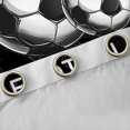 thumbnail image 4 of jejeloiu Soccer Game Black Out Curtains,Football Sport Gaming Curtains Pack of 2 (42x63 Each) For Boys Kids, 4 of 6