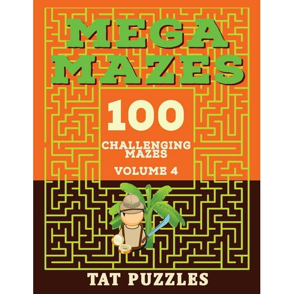 Mega Mazes Volume 4 (Paperback)