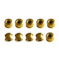 thumbnail image 2 of 10 Uds Guías de ojos de poste DIY Zulema Anillos de cerámica Golden Groove 03, 2 of 5