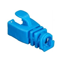 Black Box Snap-On Patch Cable Boot - Network cable boot - blue (pack of 50)