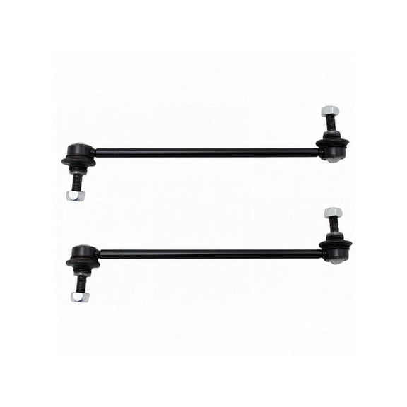 Front Sway Bar Link Kit 2 Piece - Compatible with 2011 - 2018 Ford Fiesta 2012 2013 2014 2015 2016 2017