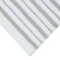 thumbnail image 6 of Better Homes & Gardens Signature Soft Tufted Stripe Bath Rug, Soft Silver & White, 20" x 34", 6 of 11
