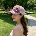 thumbnail image 4 of Summer Baseball Cap For Women Adjustable Size Sun Protection Hat With Breathable Mesh Back Cap For Outdoor Activities Picnic And Daily Wear, 4 of 6