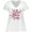 AA-White, variant on Inktastic Happy 4th of July in Red and Blue with Stars Women's Plus Size V-Neck T-Shirt