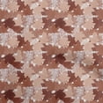 thumbnail image 1 of oneOone Cotton Poplin Brown Fabric Abstract Fabric For Sewing Printed Craft Fabric By The Yard 42 Inch Wide, 1 of 5