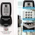 thumbnail image 3 of HOT Key Box Wall Mounted Large Secure Waterproof Outdoor with 12 Code Rustproof Weatherproof Heavy Duty, 3 of 4