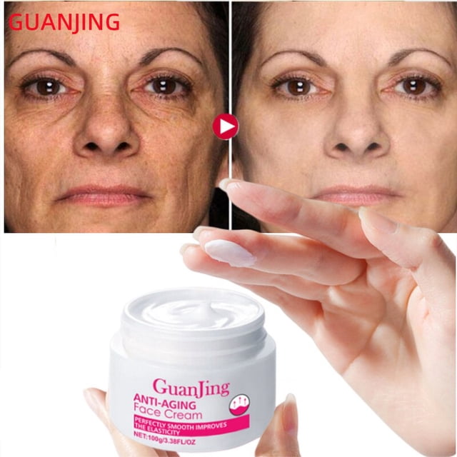 Crema Facial reafirmante de Lifting instantáneo, eliminador de arrugas, antienvejecimiento, desvanecimiento de líneas finas, herramienta Facial para el cuello, blanqueamiento, nutre la piel seca"one" Fivean LED
