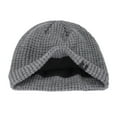 thumbnail image 5 of UTSJKR Winter Beanie for Men Women, Fleece Lined Beanie Soft Warm Knit Hat Ski Stocking Cuffed Cap Casual Solid Warm Caps Gray, 5 of 9