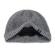 thumbnail image 4 of Gorro de lana corto de punto cálido para hombre, con felpa de invierno y grueso, de poliéster., 4 of 8