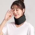 thumbnail image 4 of Foam Cervical Collar, Adjustable Neck Brace Black High Density Reducing Pressure  for Sleeping S,M,L, 4 of 8