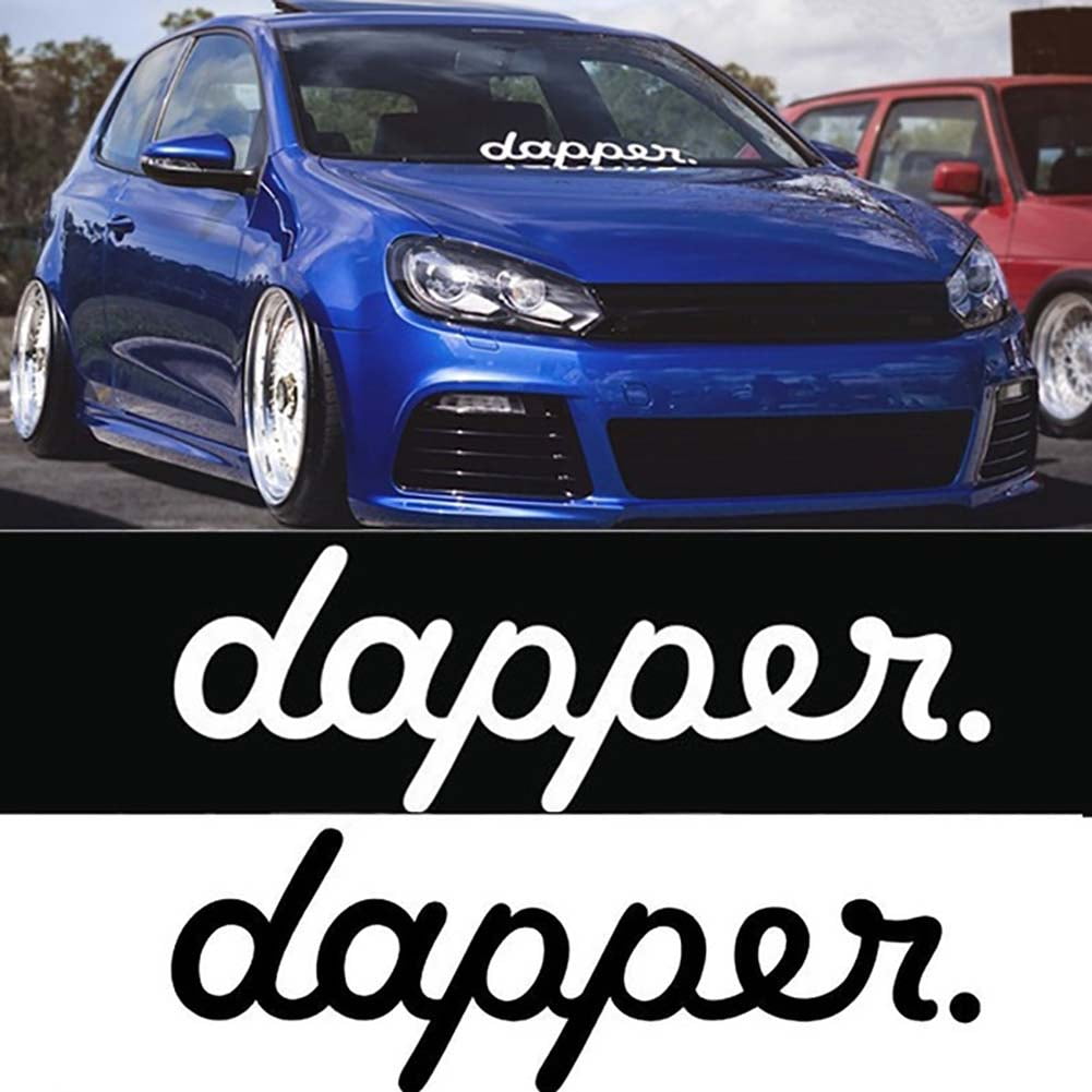 XWQ Dapper Letters Reflective Car Vehicle Body Windshield Decals Sticker  Decoration - Walmart.com