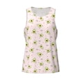 thumbnail image 4 of Fotbe Avocado Doing Sport Yoga Pattern Men's Quick Dry Workout Tank Top Gym Muscle Tee Fitness Bodybuilding Sleeveless T Shirt Breathable Workout Shirt-Small, 4 of 9