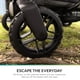 thumbnail image 4 of Evenflo Shyft Rideshare All-Terrain Performance Stroller Wagon (Electric Blue), 4 of 5