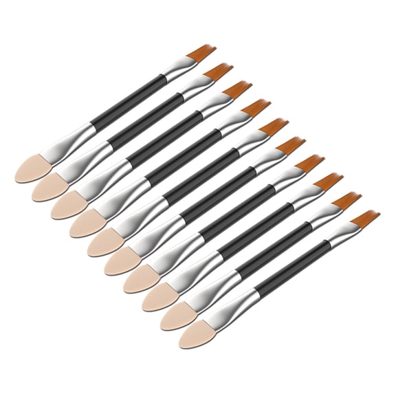 Pack Of 10 Sponge Double Ended Aging Pens For Precision Coloring And Artistic Projects Detail Paint Brush