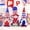 A,B,C, variant on 4th of July Patriotic Gnomes Decorations,2 PCS Handmade Gnomes Plush Table Ornaments Gift for Independence Day Memorial Day Presidents Day Veterans Day Armed Forces Day(A C)